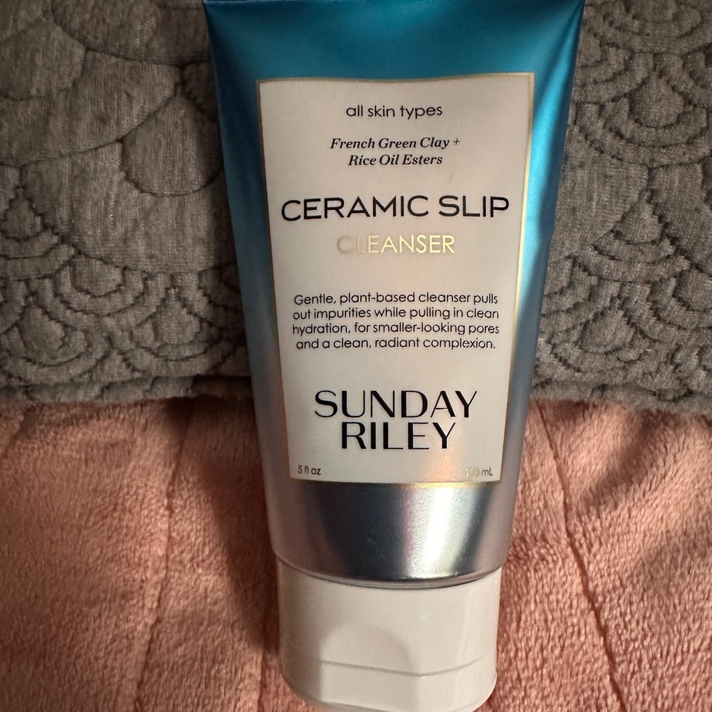 🧴 Sunday Riley Ceramic Slip Cleanser - 5 oz / Full Size / Sealed